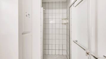 Towels, soap, toilet paper