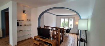 Charming duplex near the spa with garden just a stone's throw from Lake Geneva