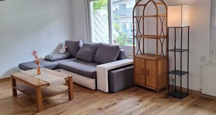 Charming duplex near the spa with garden just a stone's throw from Lake Geneva