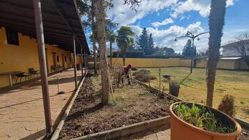 Enceinte de l’hébergement