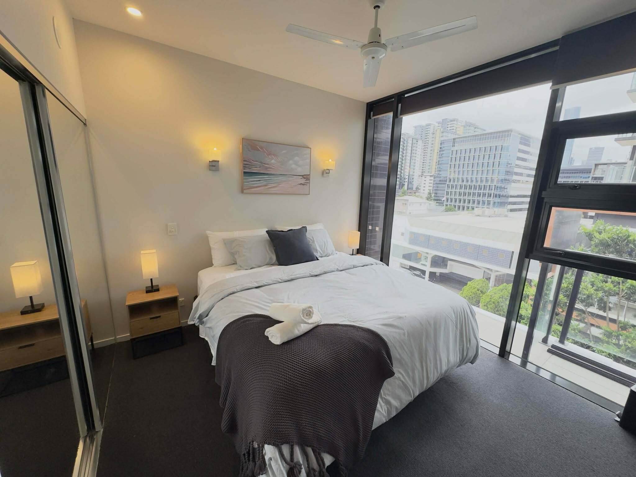 2 bedrooms, iron/ironing board, travel cot, free WiFi
