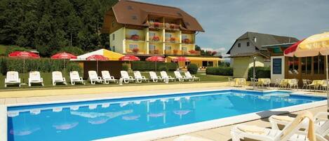 Piscina externa sazonal