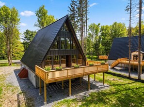 Exterior - Modern A-Frame Cabin | Game Room | Near Lake & Ski (Tobyhanna Township)