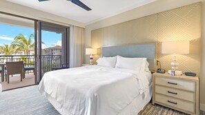 1 makuuhuone, tallelokero huoneessa, työpöytä, silitysrauta/-lauta