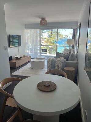 Interior - Luxe Manly Beachfront Apartment with Harbour Views & Free Parking (Manly)