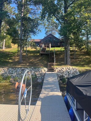 Property grounds - Pet-Friendly Lakehouse w/ Private Bunkhouse, Fire Pit & Games. (Pine River)