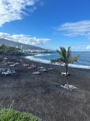 Beach - Palmeraie Studio - Sea view and pool (Puerto de la Cruz)