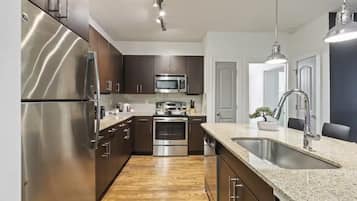 Appartement, balcon | Cuisine privée