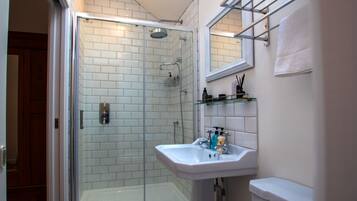 Shower, hair dryer