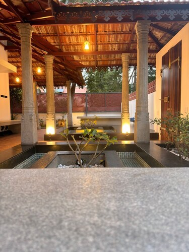 3-bedroom villa Authentic Chettinad Heritage in Heart of Karaikudi