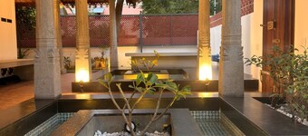 3-bedroom villa Authentic Chettinad Heritage in Heart of Karaikudi