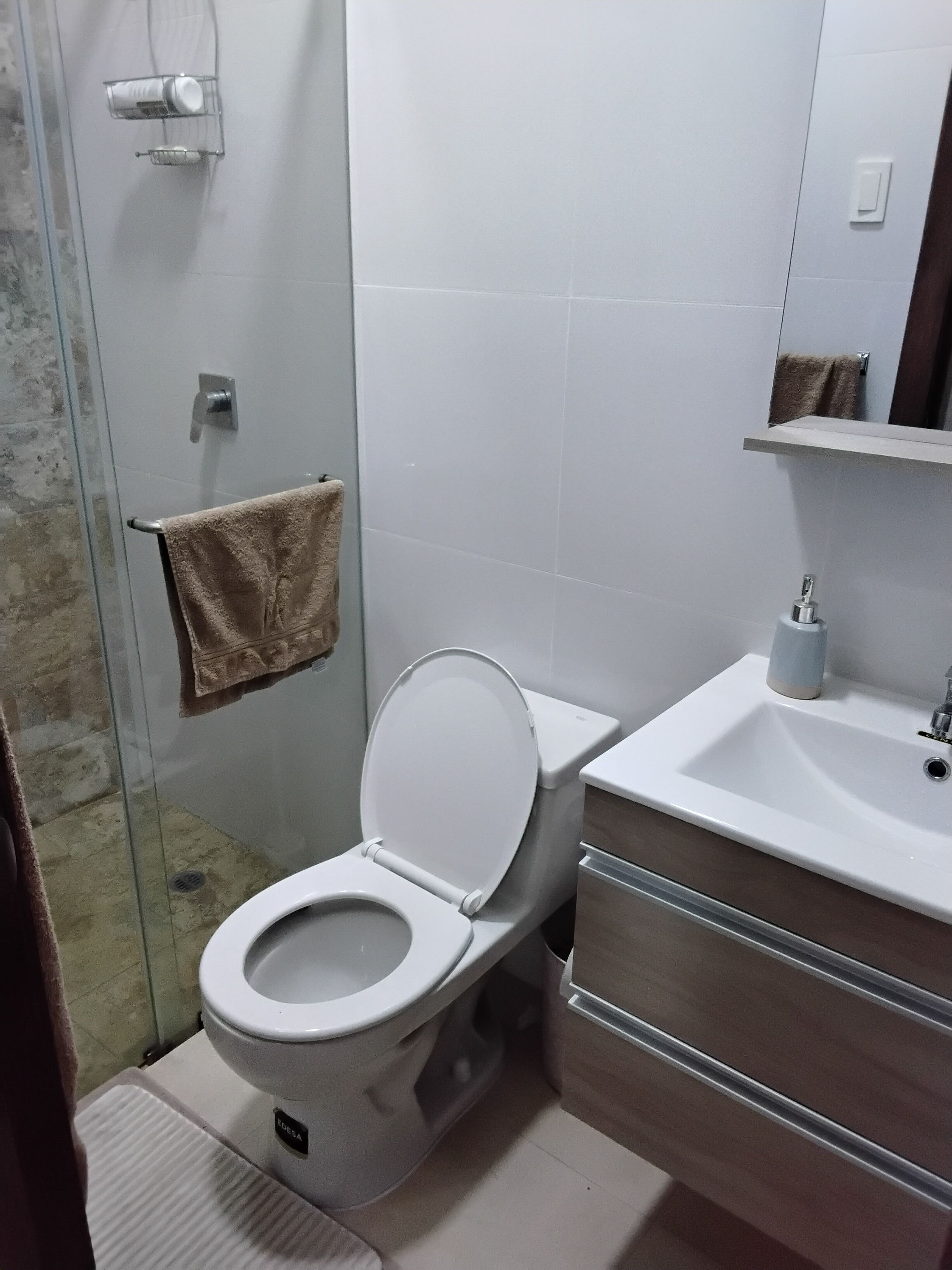 Towels, toilet paper