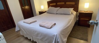 Spacious and comfortable house, excellent heating.