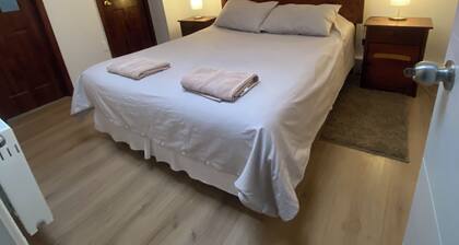 Spacious and comfortable house, excellent heating.