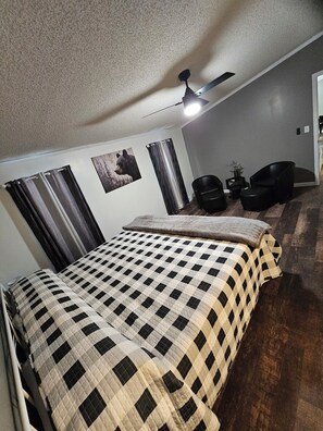 3 dormitorios, tabla de planchar con plancha, wifi y ropa de cama