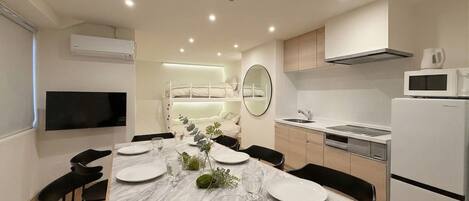 Perhehuoneisto | Oleskelualue