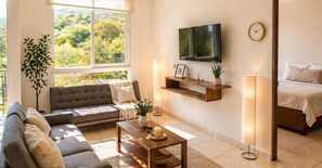 Smart TV - Vista Tower, Apartamento 3 hab. piscina, gym, rooftop (San Salvador)