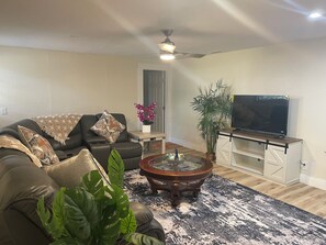 TV - 5/3 Modern Home with high speed internet 5 Min to Airport,Highway,Beaches,office (Tampa)