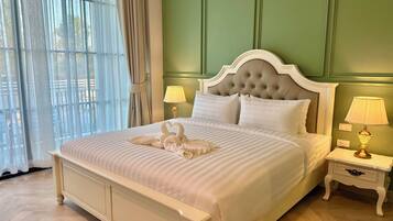 Habitación estándar doble, vistas al jardín | Caja fuerte, cortinas opacas, wifi gratis