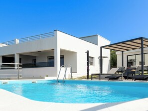 Una piscina riscaldata