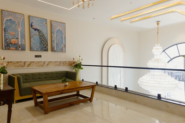 Lobby sitting area