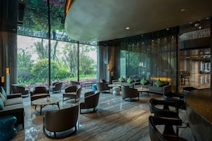 Lounge no saguão