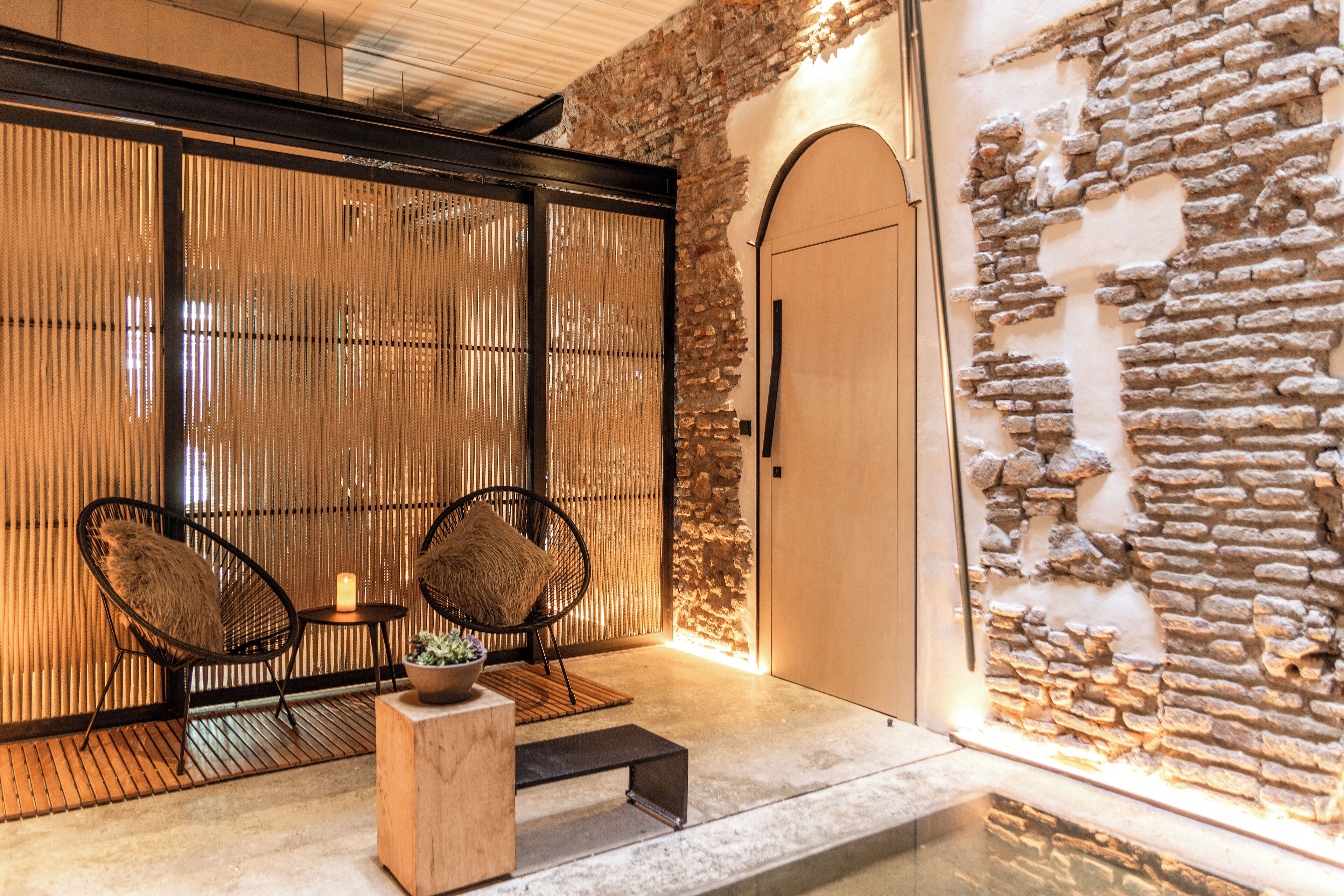 Zen Suite, Patio with Water & Art | Terraza o patio