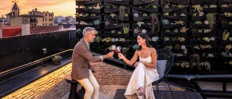 Rooftop terrace