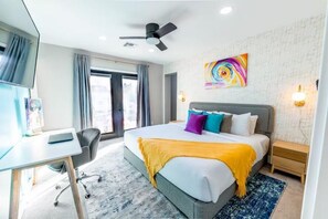 4 chambres, fer et planche à repasser, Wi-Fi, draps fournis