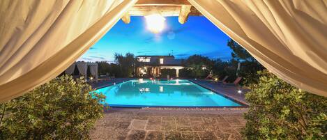 Seasonal outdoor pool