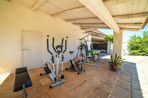 Family Villa, Multiple Bedrooms (Villa Nina Luxury With Pool) | Fitness facility - Villa Nina Luxury With Pool (Zollino)