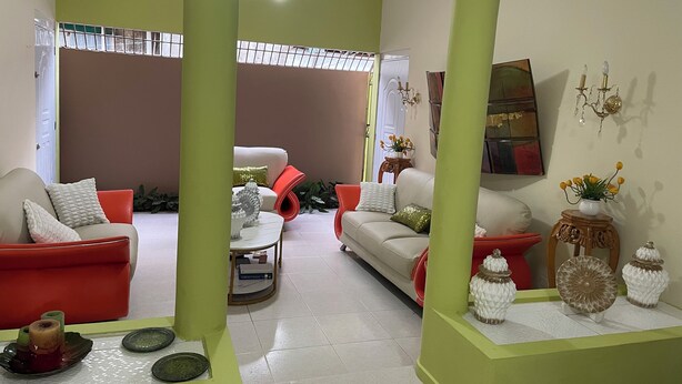 Living area - House 30 minutes from the beach of punta Rusia and the inlet 3 bedrooms and 2 bathrooms. (Jaibon)