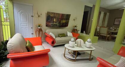 House 30 minutes from the beach of punta Rusia and the inlet 3 bedrooms and 2 bathrooms.