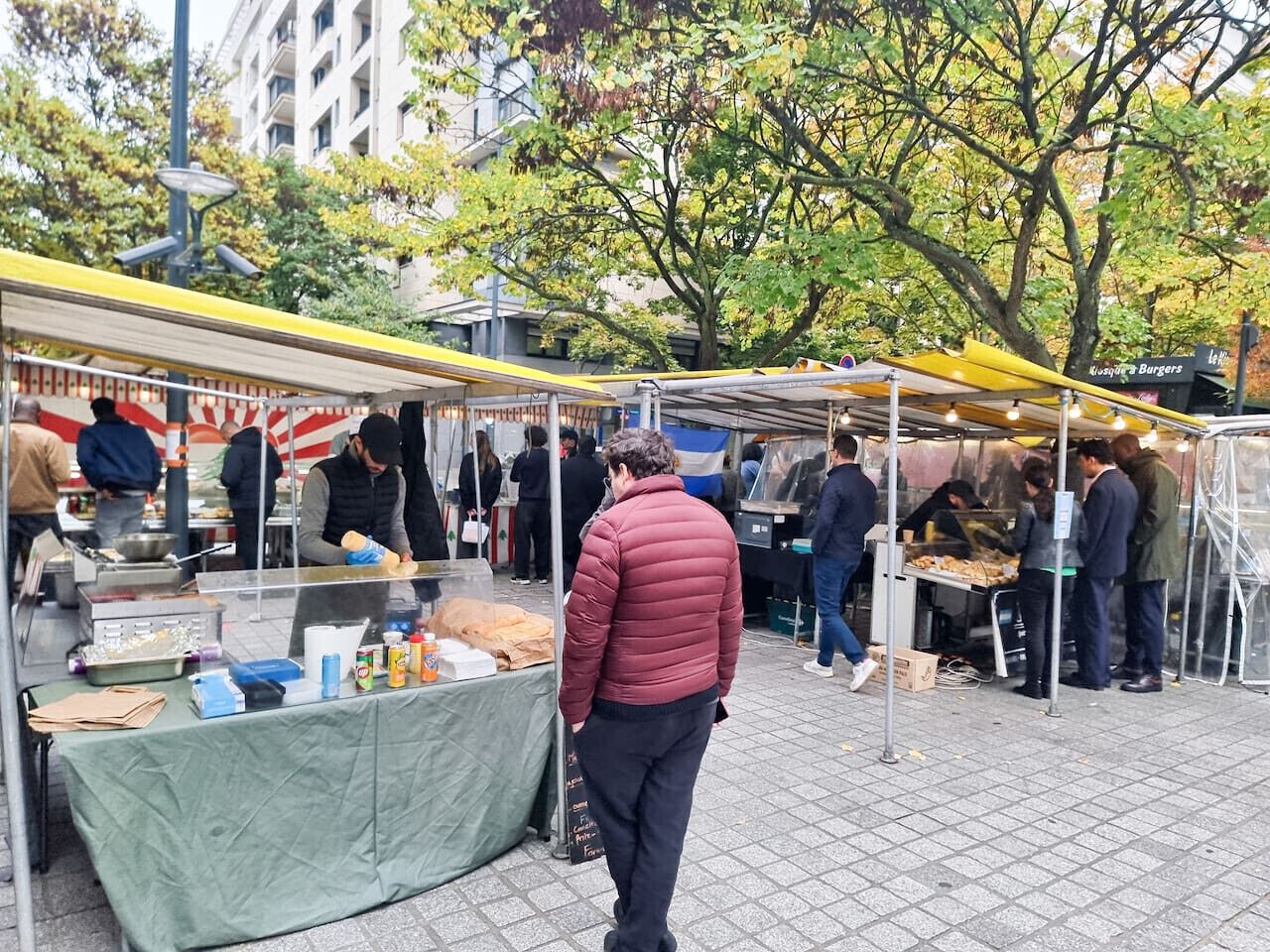 Restauration en plein air