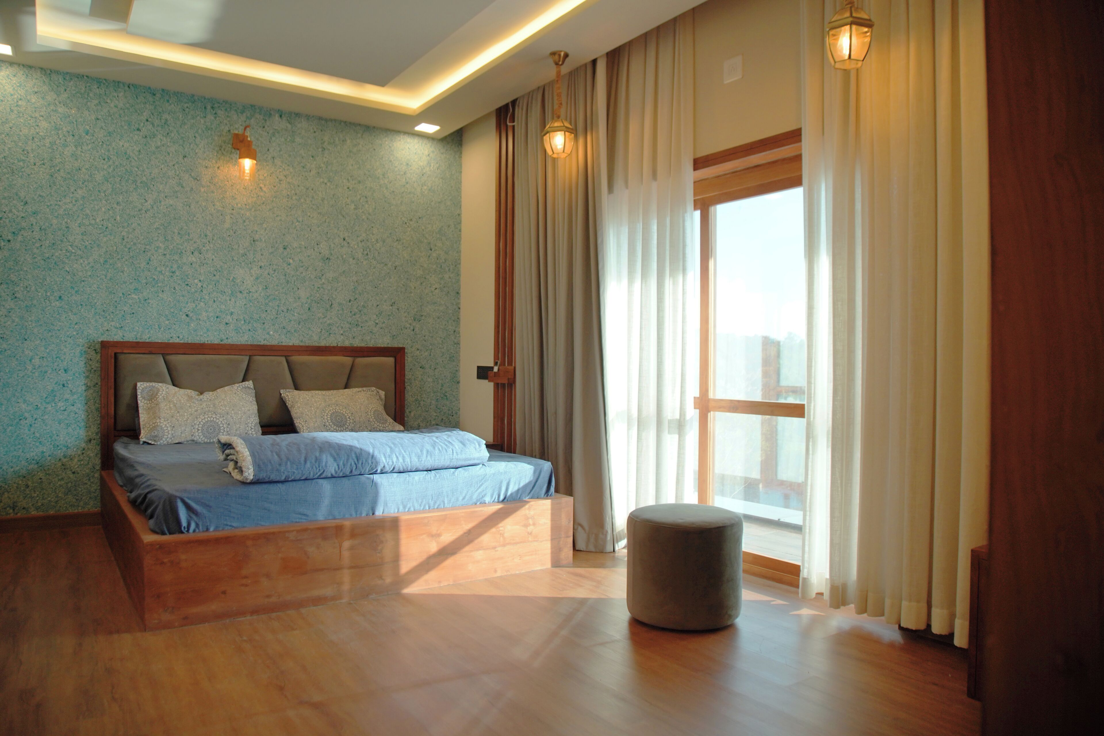 Superior Twin Room, Balcony, Mountain View