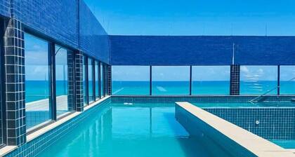Ocean View on the 20th Floor | Rooftop with Jacuzzi | 1 Block from the Beach |