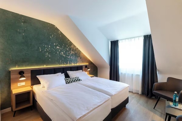1 Schlafzimmer, kostenloses WLAN, Bettwäsche