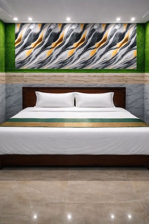 Deluxe Double Room, Air conditioning - Hotel Krishna Kripa Dham Near Prem Mndir (Vrindavan)