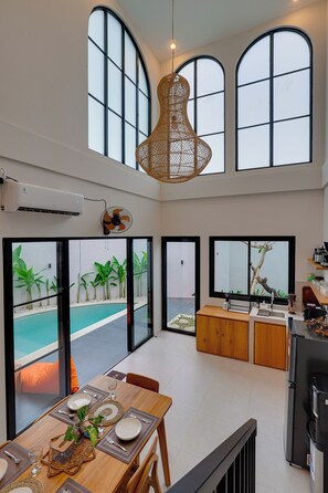 Villa, Pool View | In-room dining - Villa Dome - Sanur (Denpasar)