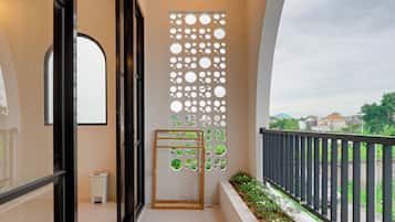 Vila, pemandangan kolam renang | Balkon