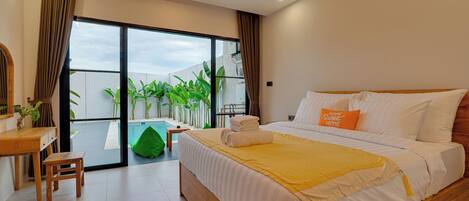 Villa, Pool View | View from room