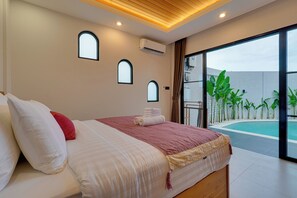 Villa, Pool View | In-room safe, free WiFi, bed sheets - Villa Dome - Sanur (Denpasar)