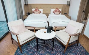 Quarto duplo luxo | Cofres nos quartos, quartos à prova de som