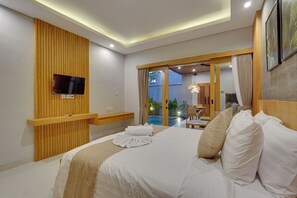 Villa, Pool View | View from room - Villa Umahera - Canggu (Canggu)