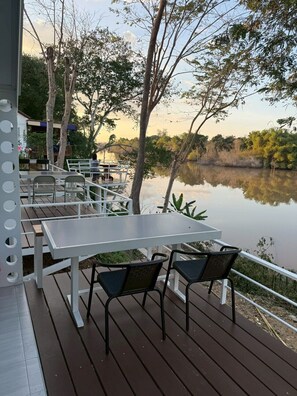 View from room - Rim Nam Ozone Homestay (Uttaradit)