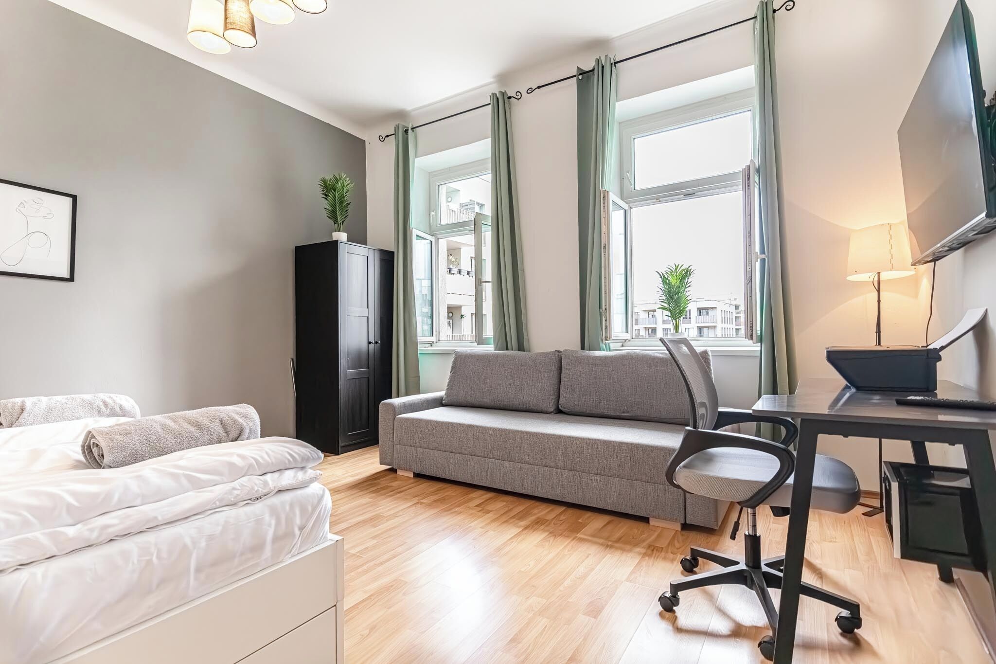 Lägenhet Basic | Strykjärn/strykbräda och gratis wi-fi