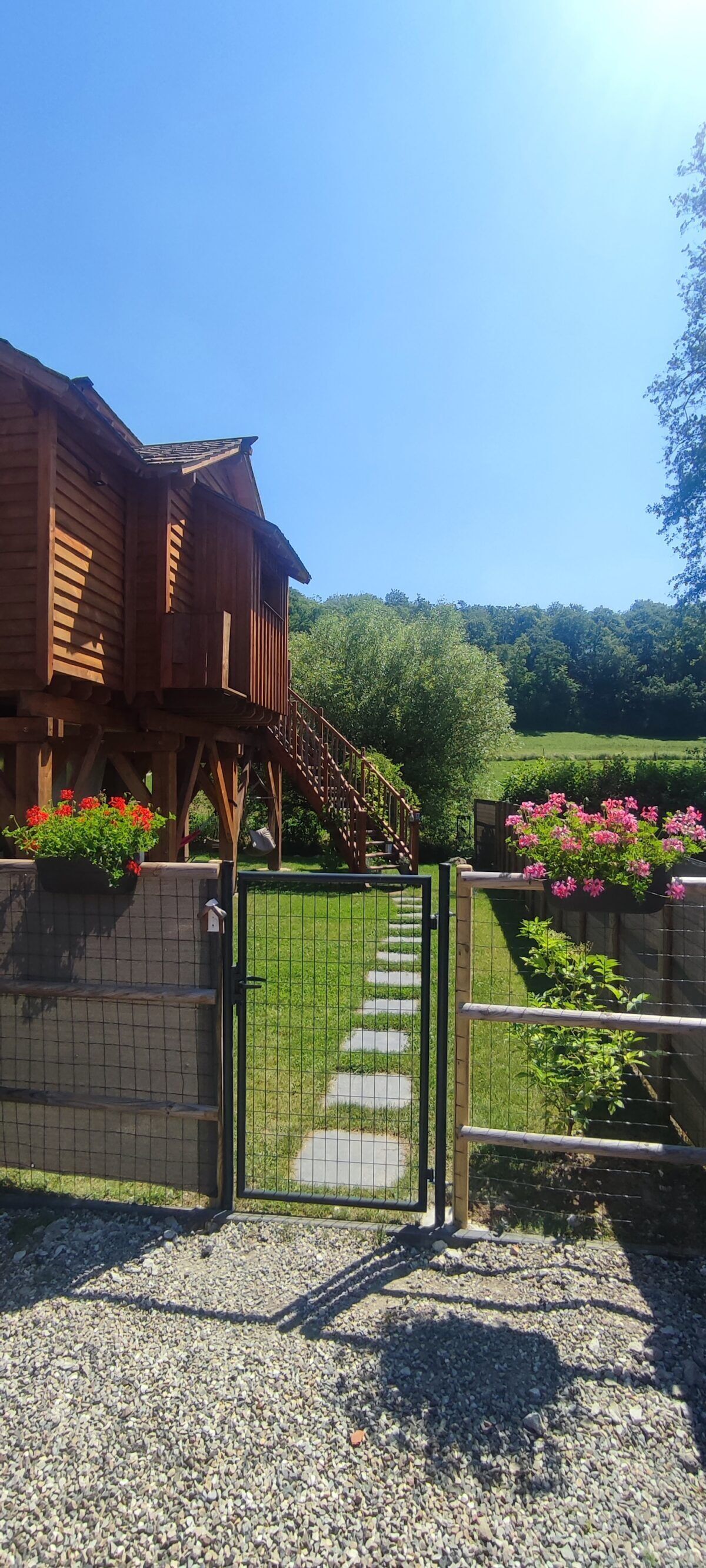 Enceinte de l’hébergement