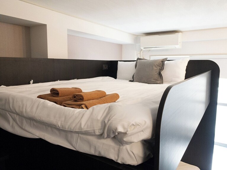 602-black Cool Room|8 Ppl | Custom Queen Bunk Beds|golden Gai & Kabukicho|42㎡ - Shibuya