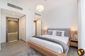 Family Apartment, Balcony, City View | Cadar kapas Mesir, peralatan tempat tidur premium 