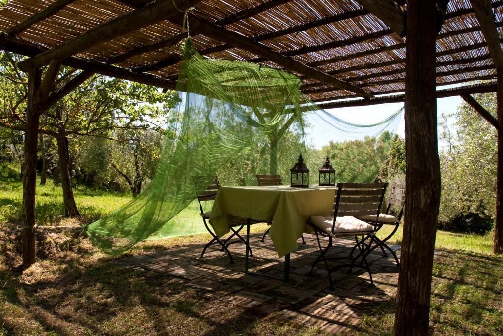 ヴィラ 冷房 コートヤードビュー | 屋外ダイニングエリア